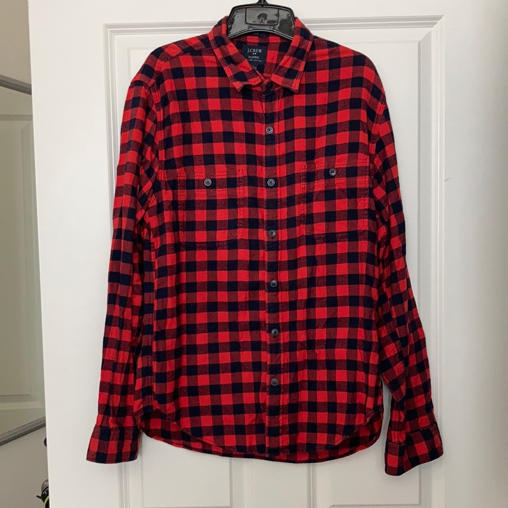 JCrew Men’s Slim Flannel